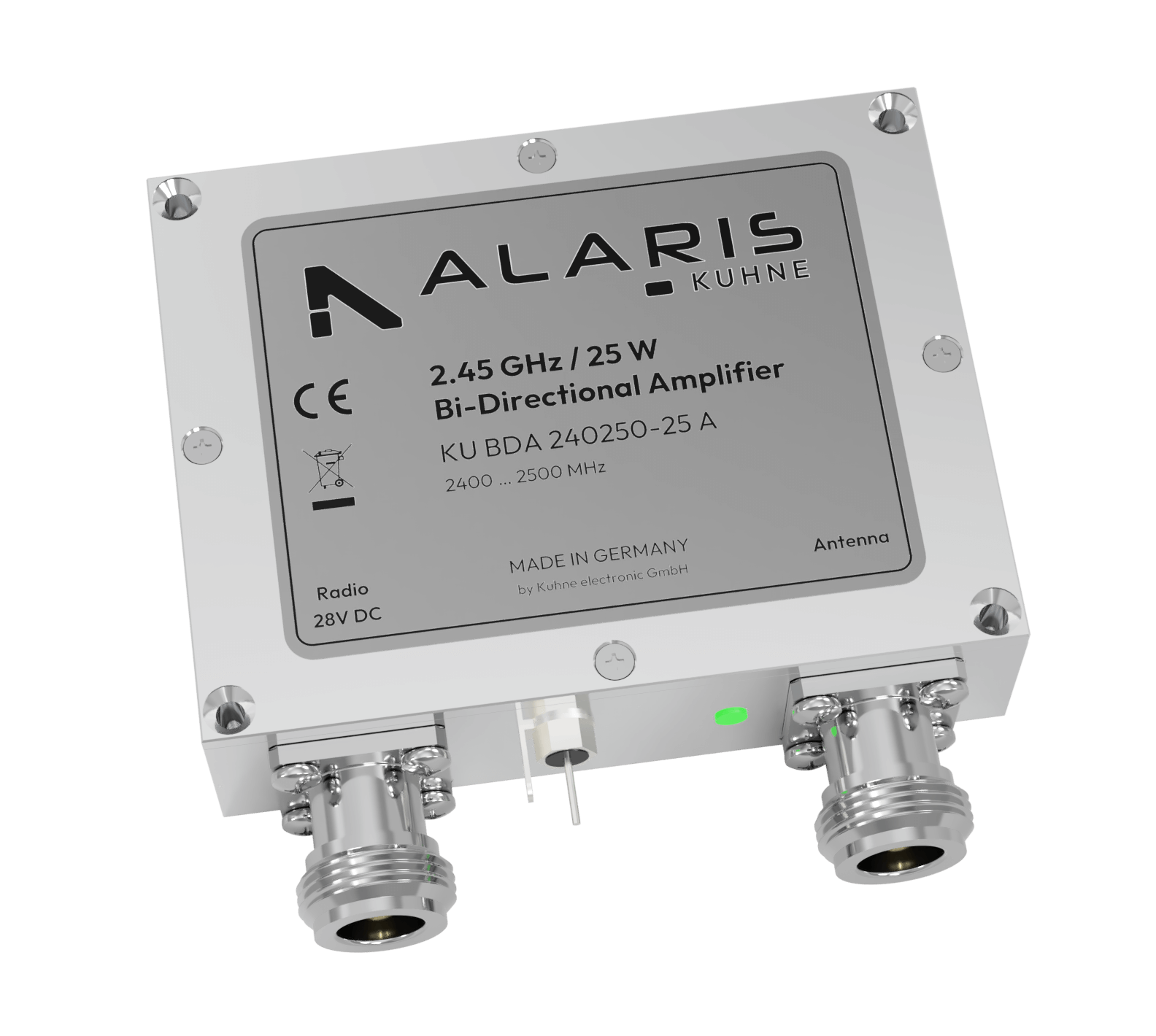Bi-Directional Amplifier, 2400 ... 2500 MHz, 37 dBm COFDM